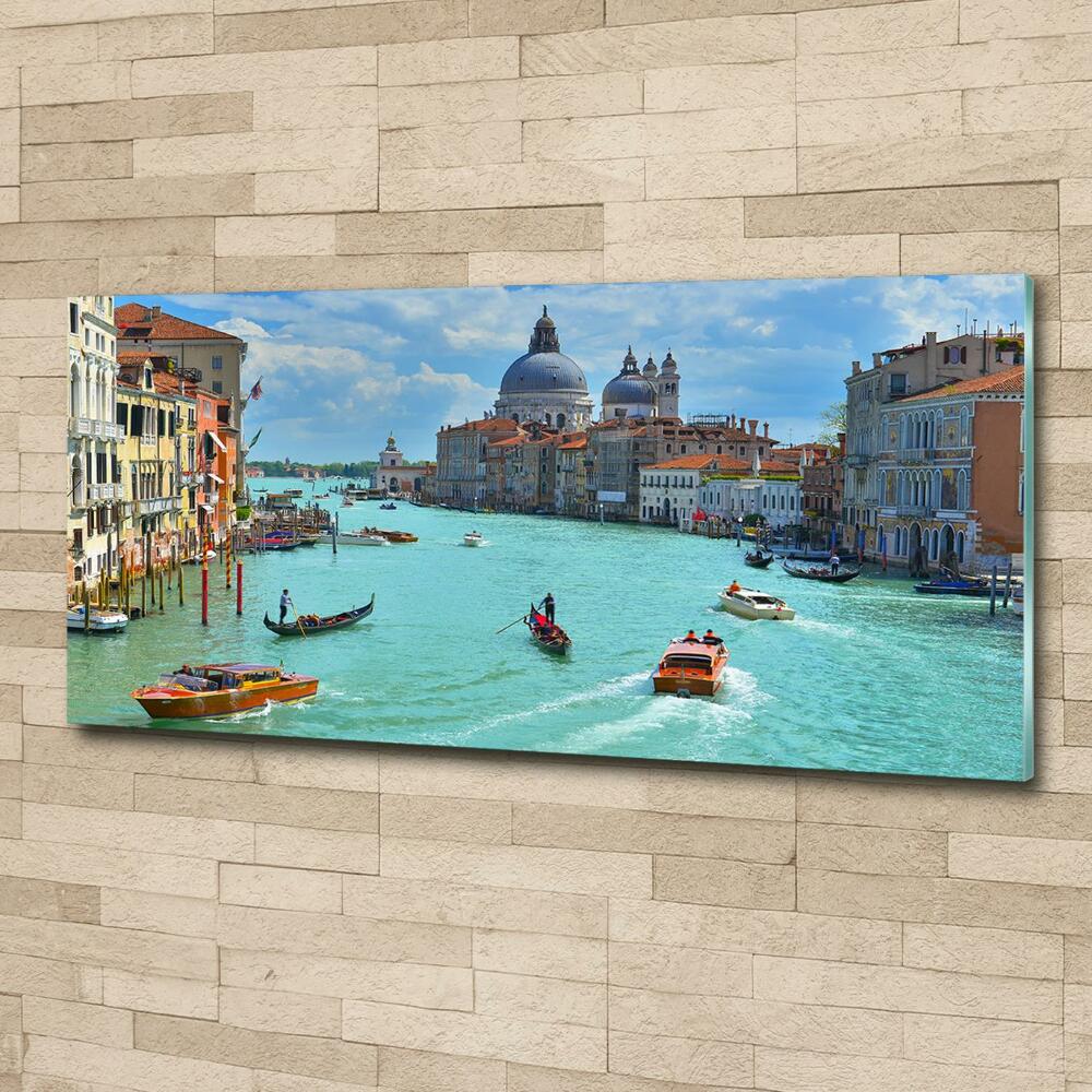 Tableau photo sur verre Venise