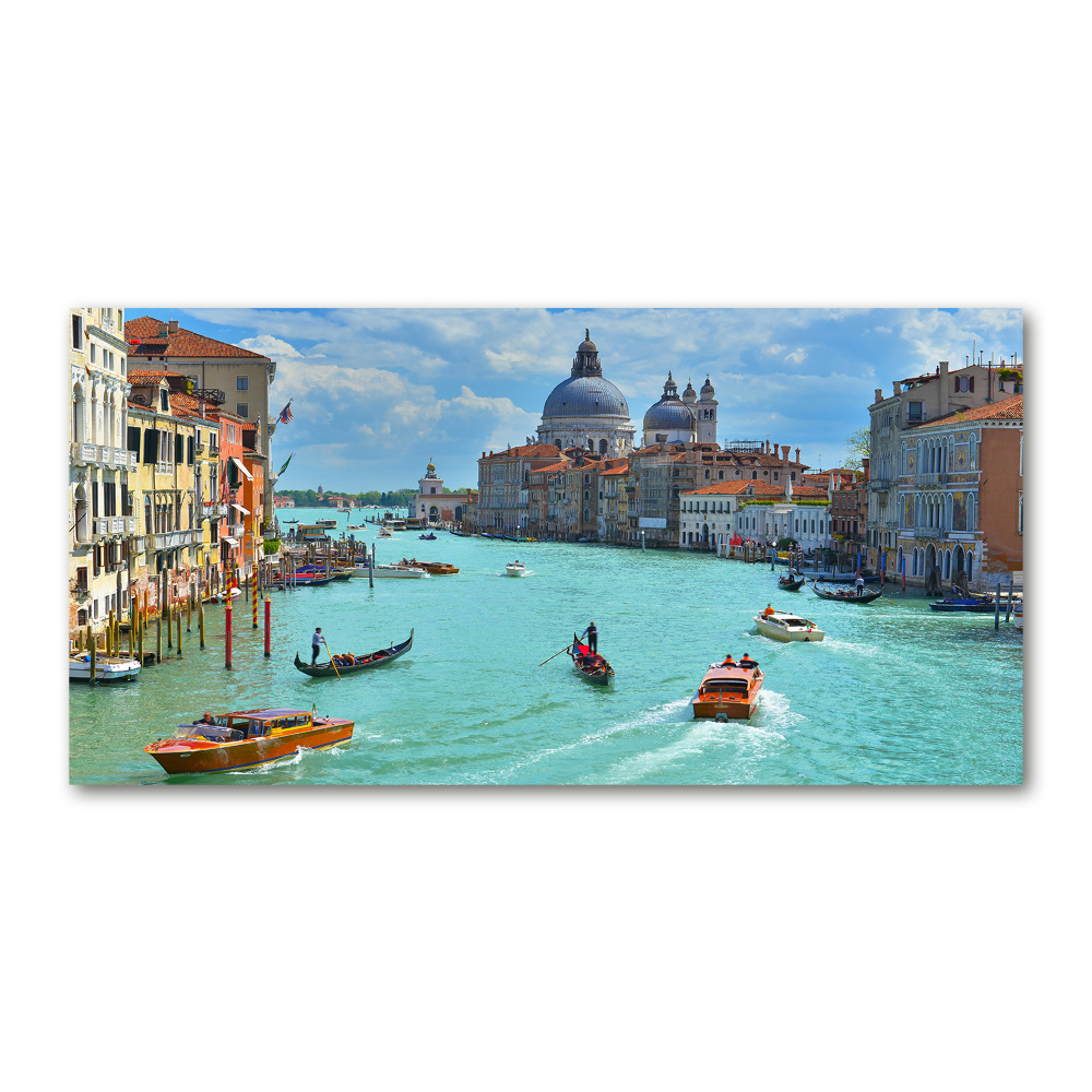 Tableau photo sur verre Venise