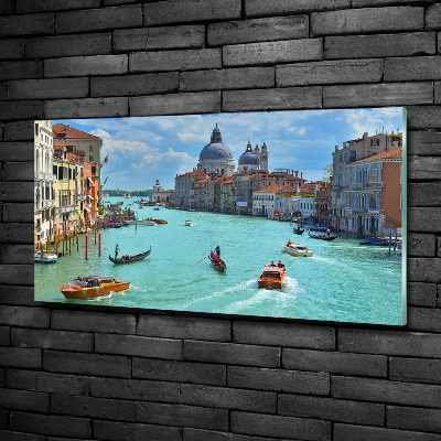 Tableau photo sur verre Venise