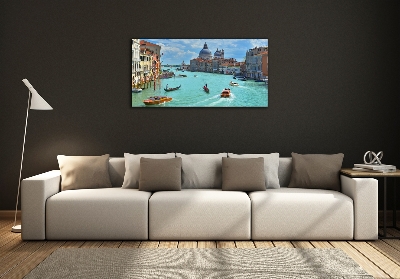 Tableau photo sur verre Venise