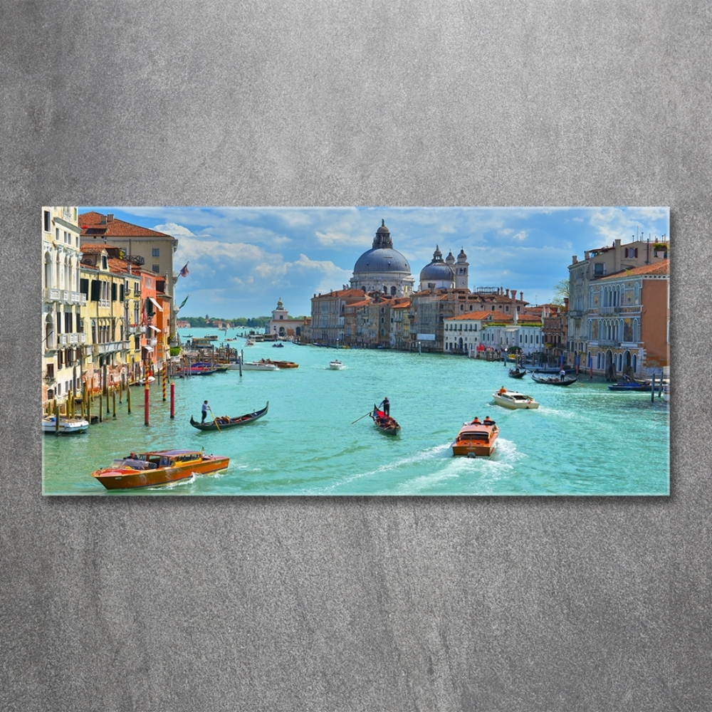 Tableau photo sur verre Venise