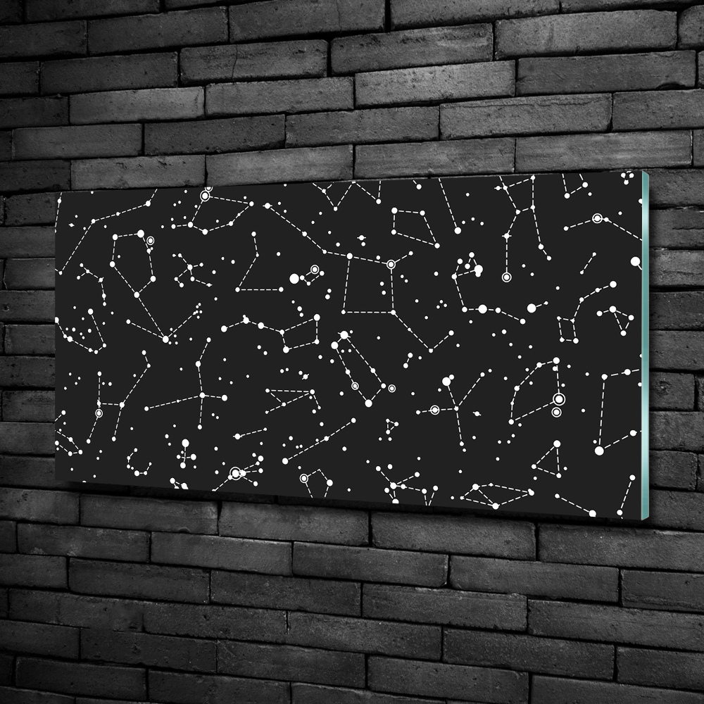 Tableau sur verre Constellation