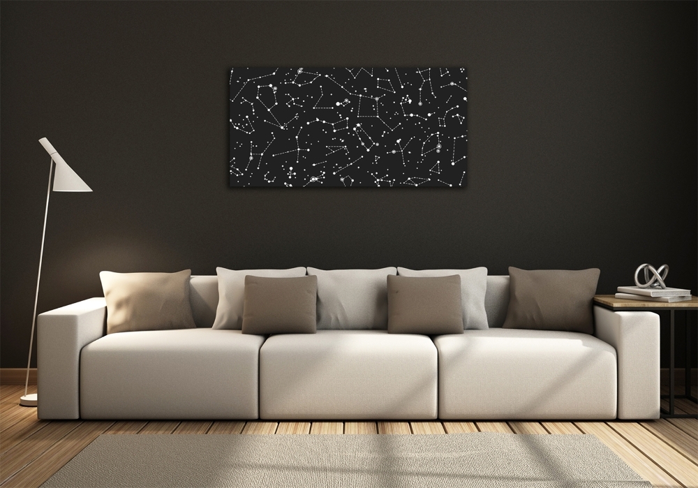 Tableau sur verre Constellation