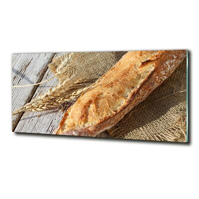 Tableau sur verre Baguette fraîche