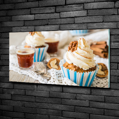 Tableau photo sur verre Cupcakes