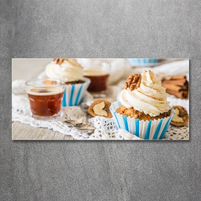 Tableau photo sur verre Cupcakes