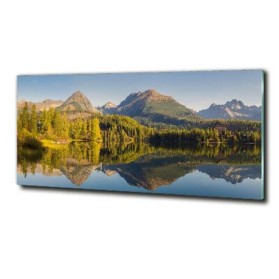 Tableau imprimé sur verre Panorama des Tatras