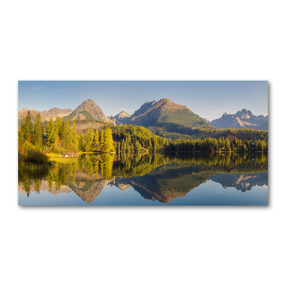 Tableau imprimé sur verre Panorama des Tatras