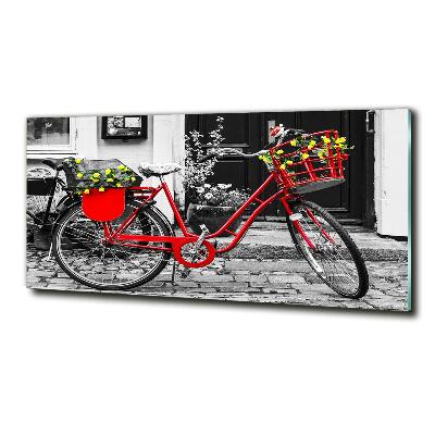 Tableau imprimé sur verre Vélo de ville