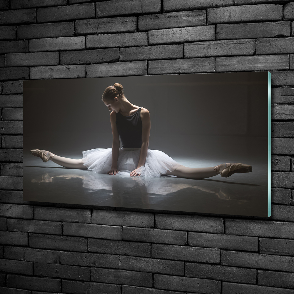 Tableau sur verre Ballerine