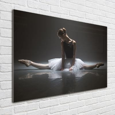 Tableau sur verre Ballerine