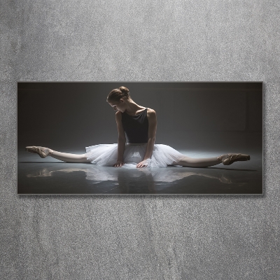 Tableau sur verre Ballerine