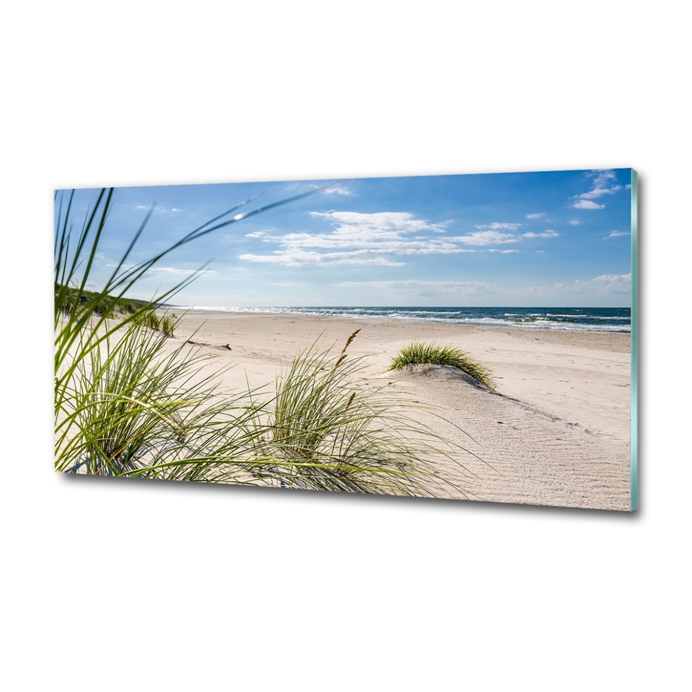 Tableau photo sur verre Plage de Mrzezyno