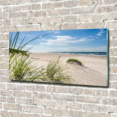 Tableau photo sur verre Plage de Mrzezyno