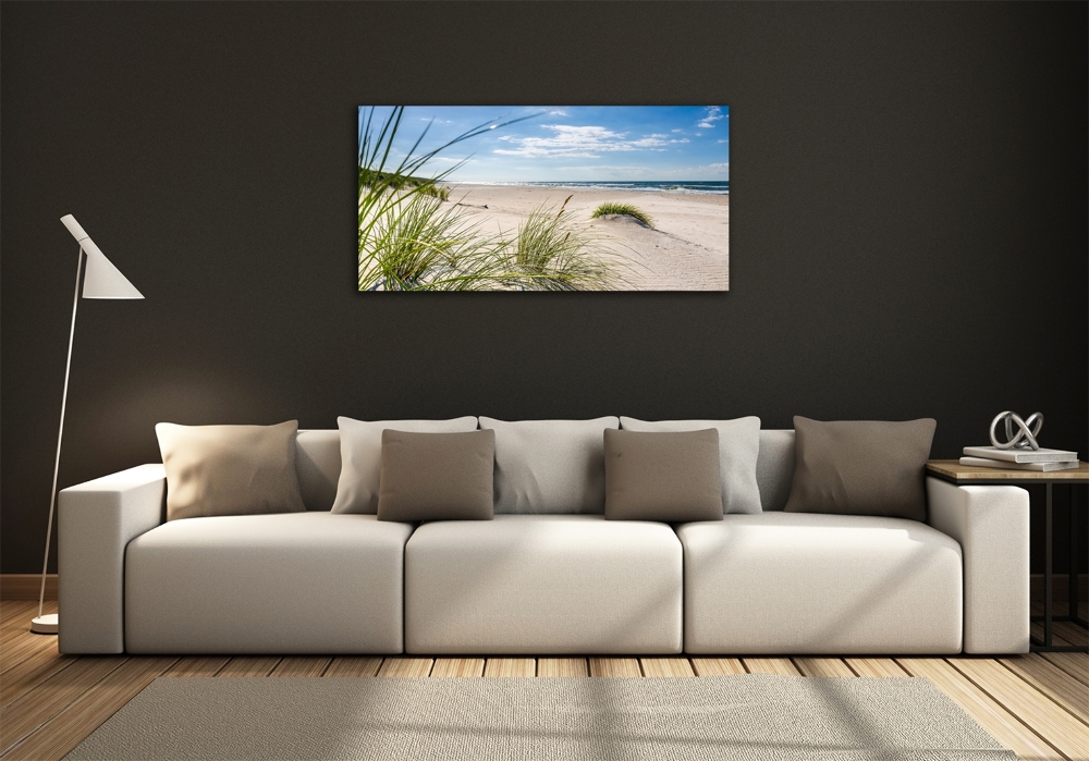 Tableau photo sur verre Plage de Mrzezyno