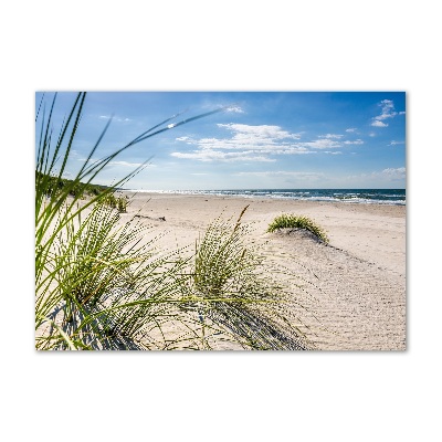 Tableau photo sur verre Plage de Mrzezyno