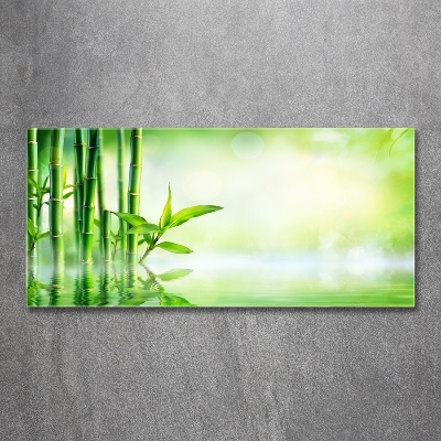 Tableau en verre Bamboo