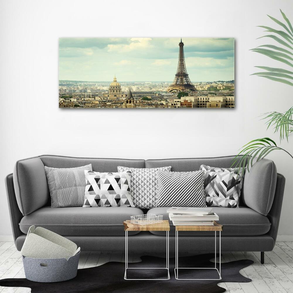 Tableau sur verre Tour Eiffel Paris France