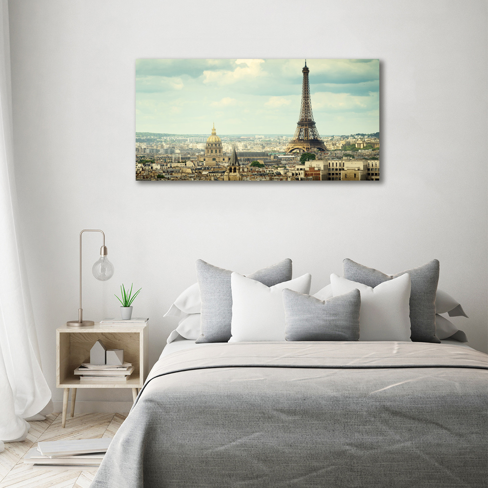 Tableau sur verre Tour Eiffel Paris France