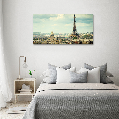 Tableau sur verre Tour Eiffel Paris France