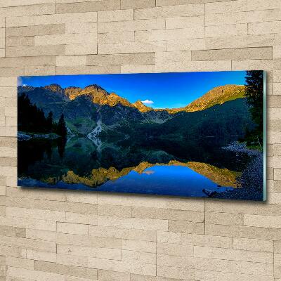 Tableau sur verre Montagnes des Tatras