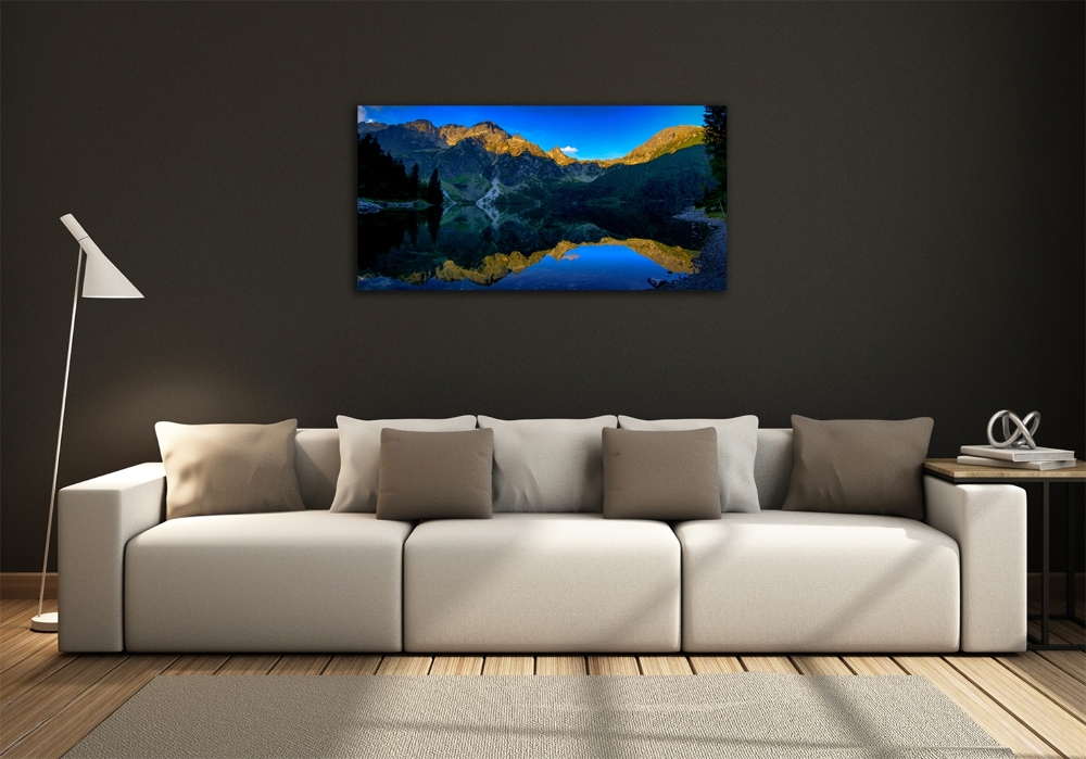 Tableau sur verre Montagnes des Tatras