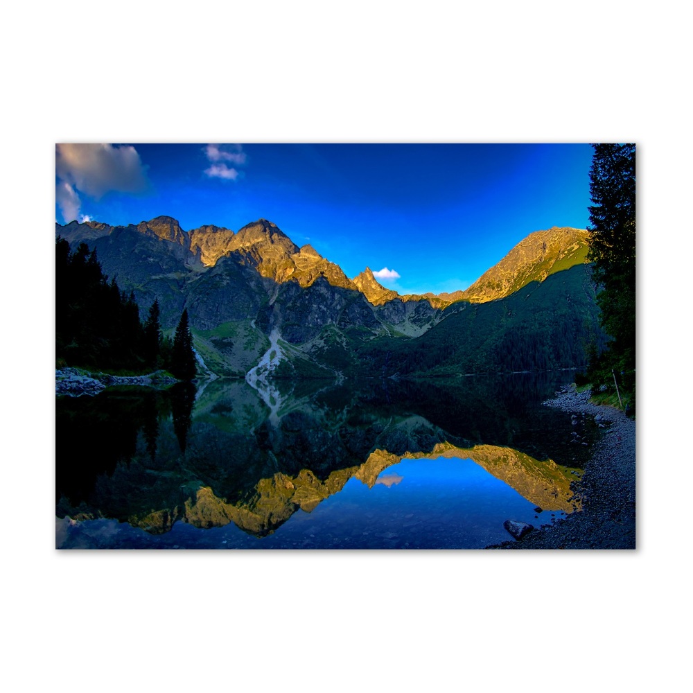 Tableau sur verre Montagnes des Tatras