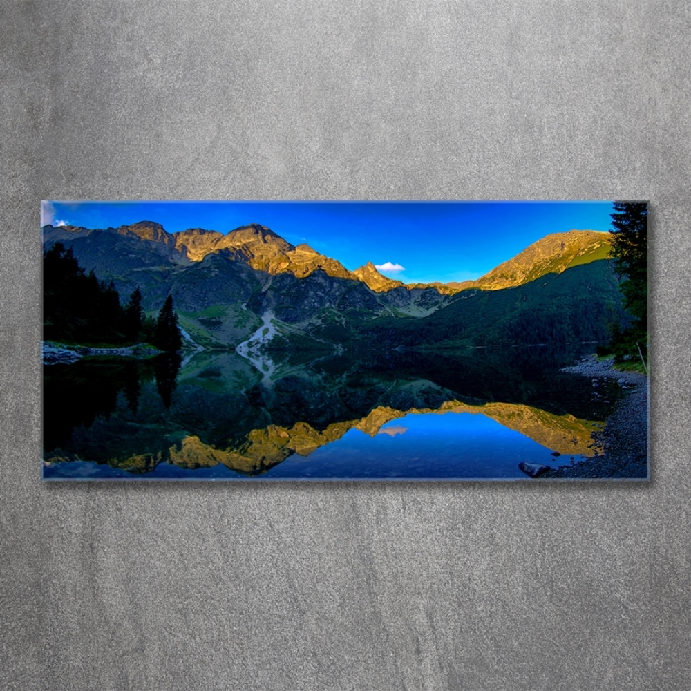 Tableau sur verre Montagnes des Tatras