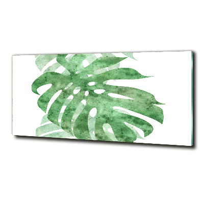 Tableau imprimé sur verre Monstera