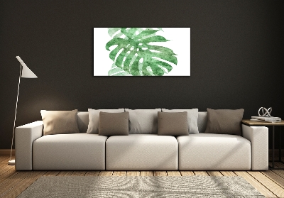 Tableau imprimé sur verre Monstera