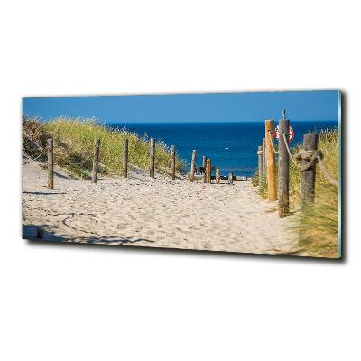 Tableau photo sur verre Les dunes de mer