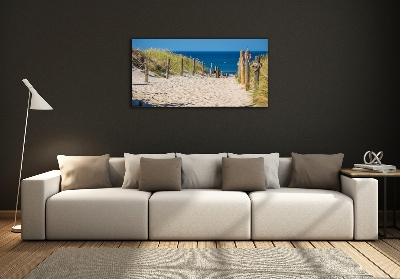 Tableau photo sur verre Les dunes de mer