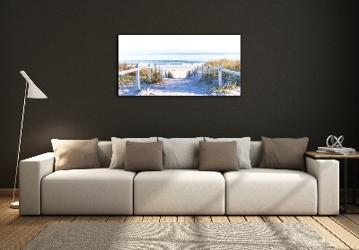 Tableau en verre Les dunes de mer