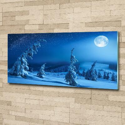 Tableau photo sur verre Clair de lune