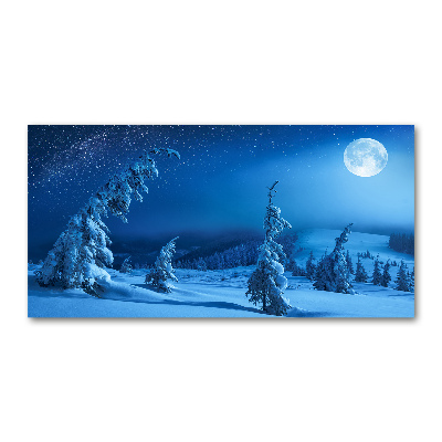 Tableau photo sur verre Clair de lune