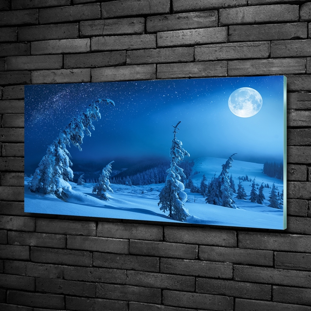 Tableau photo sur verre Clair de lune