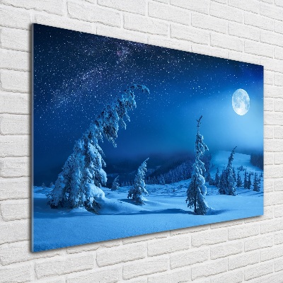 Tableau photo sur verre Clair de lune