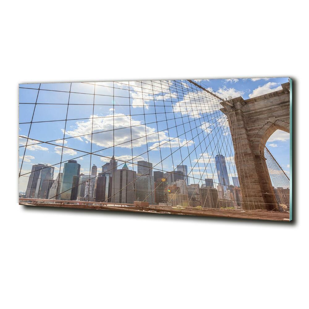 Tableau en verre Pont de New York