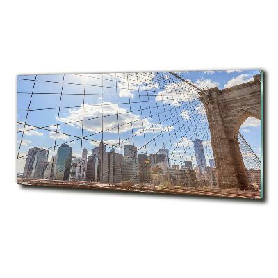 Tableau en verre Pont de New York