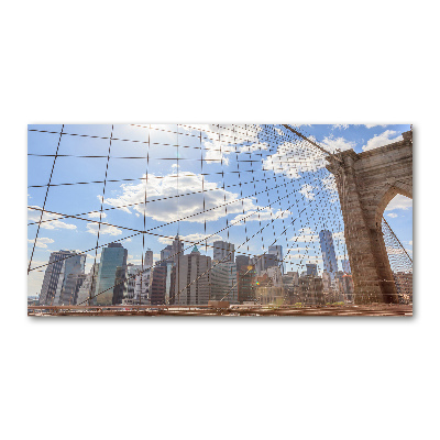 Tableau en verre Pont de New York