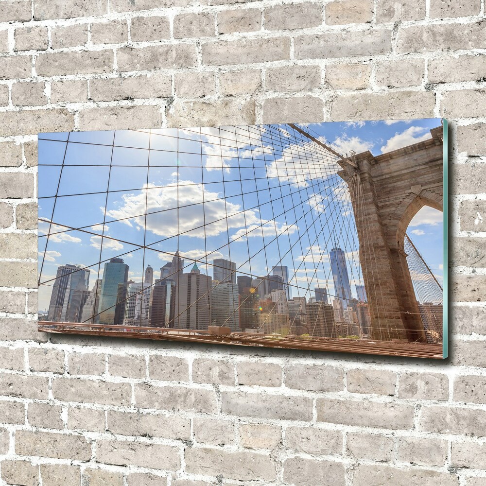 Tableau en verre Pont de New York