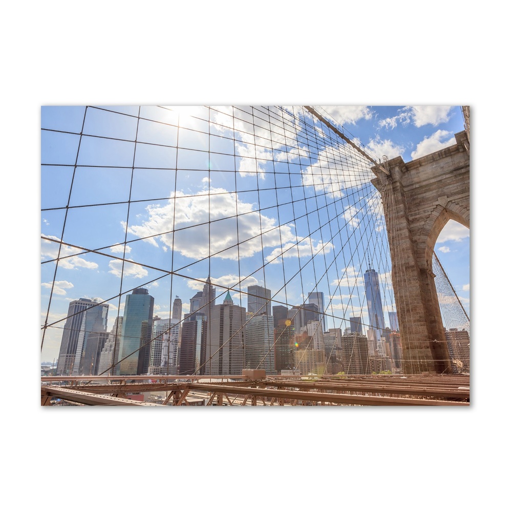 Tableau en verre Pont de New York