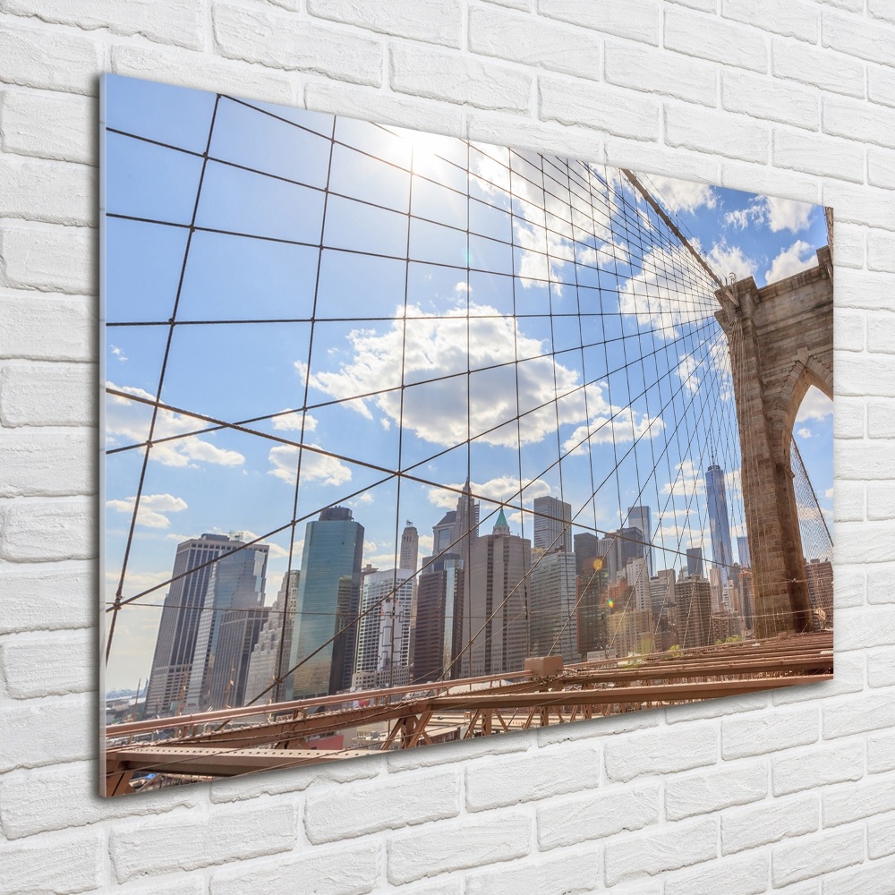 Tableau en verre Pont de New York