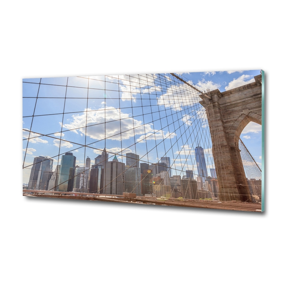 Tableau en verre Pont de New York