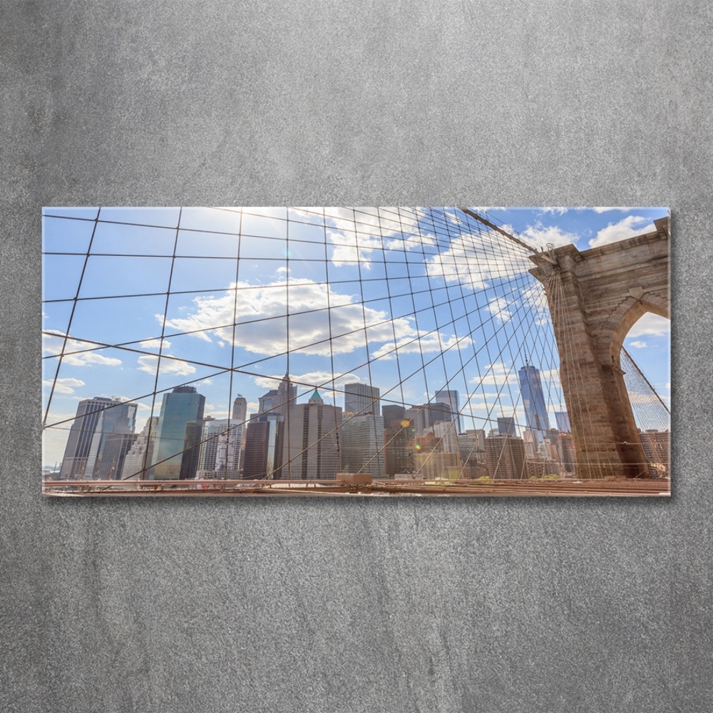 Tableau en verre Pont de New York