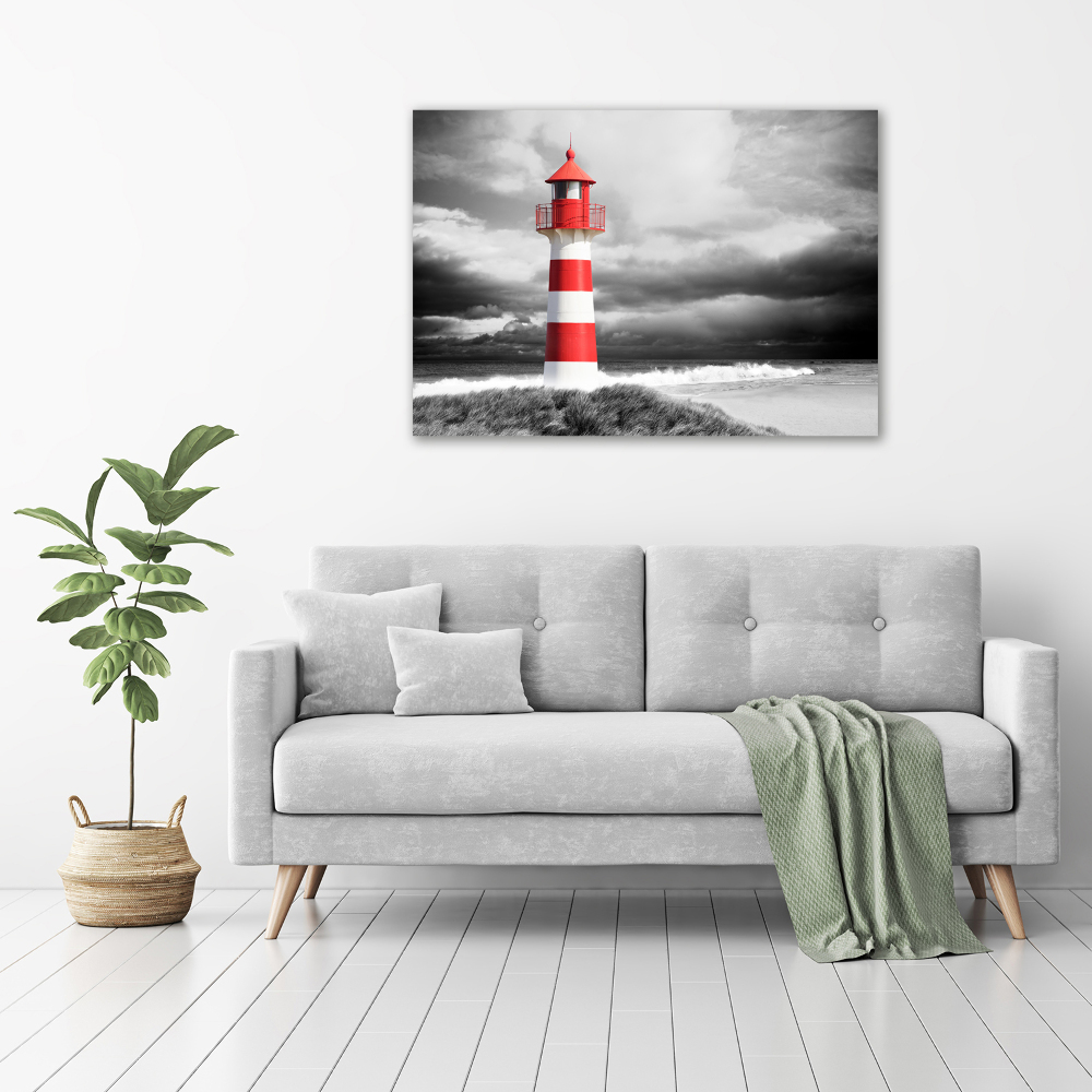 Tableau photo sur verre Phare