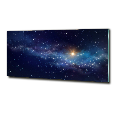 Tableau photo sur verre Galaxie