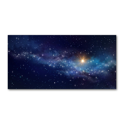 Tableau photo sur verre Galaxie