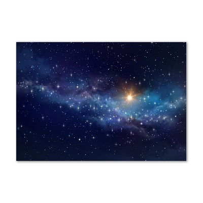 Tableau photo sur verre Galaxie