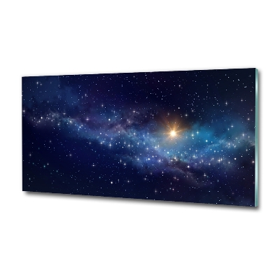 Tableau photo sur verre Galaxie